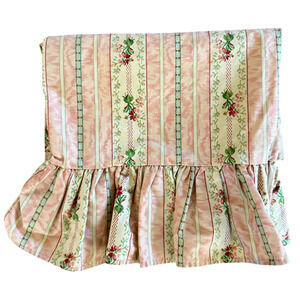 SINGLE (1) Ralph Lauren Lillian Multi STANDARD RUFFLED Pillowcase Floral Chintz